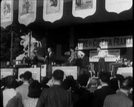 BAL DU COMITE DE DEFENSE DU CINEMA FRANCAIS LE 13 JUILLET 1948